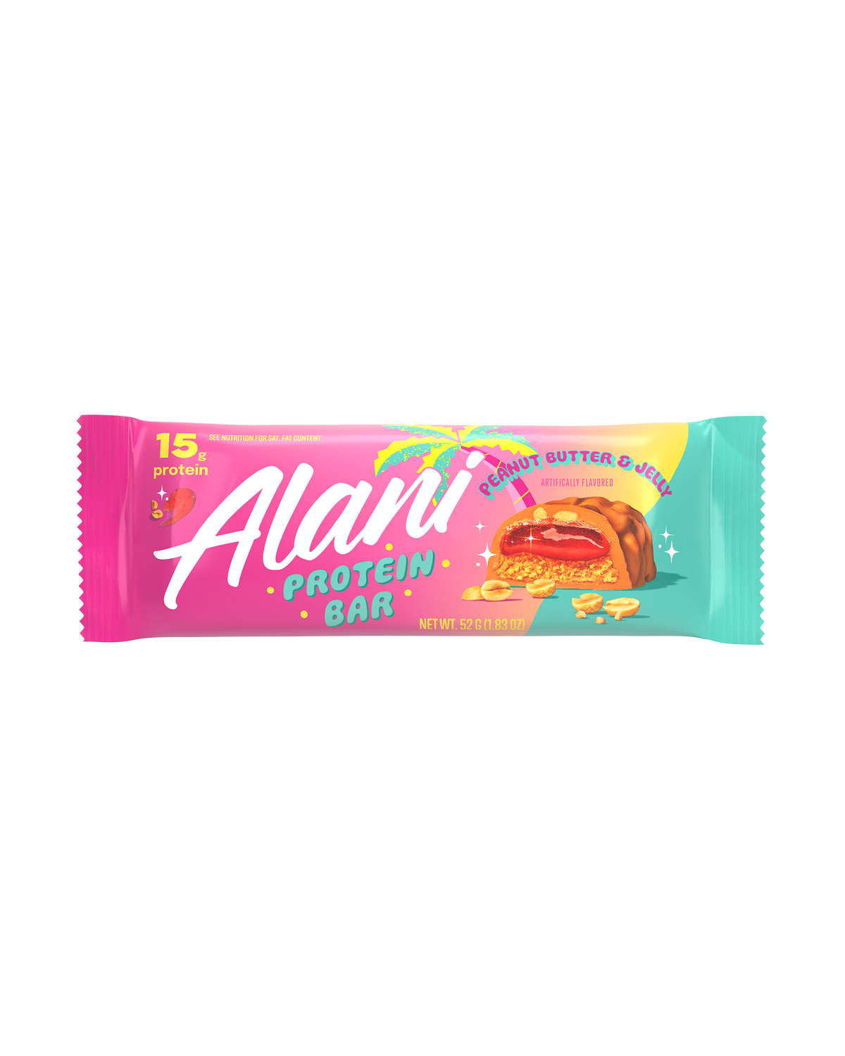 Alani Nu Protein Bar - Peanut Butter & Jelly T5 - image 2