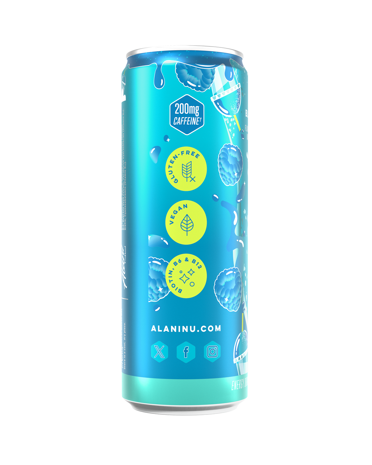 Alani Nu Energy Drink - Blue Slush K8 - image 2