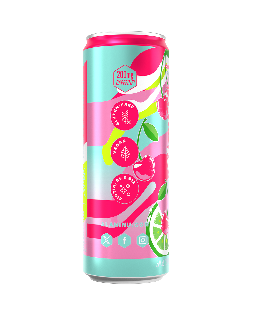 Alani Nu Energy Drink - Cherry Twist V6 - image 2