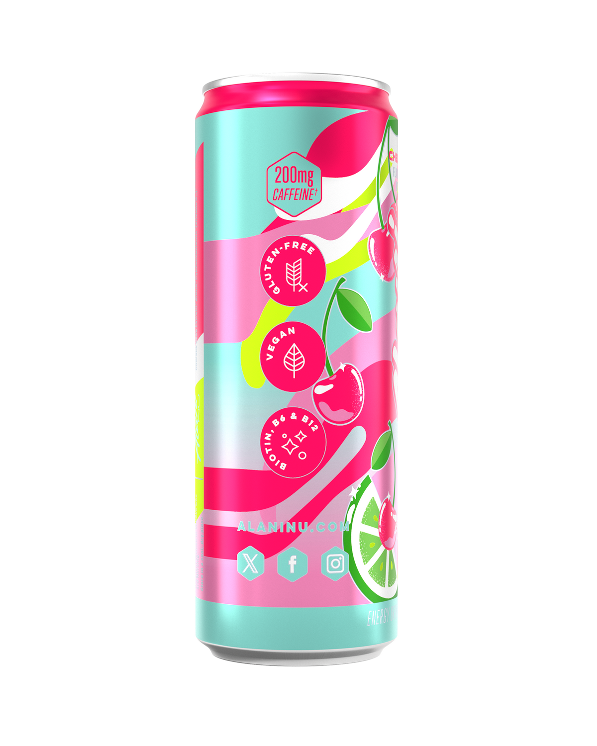 Alani Nu Energy Drink - Cherry Twist V6 - image 2