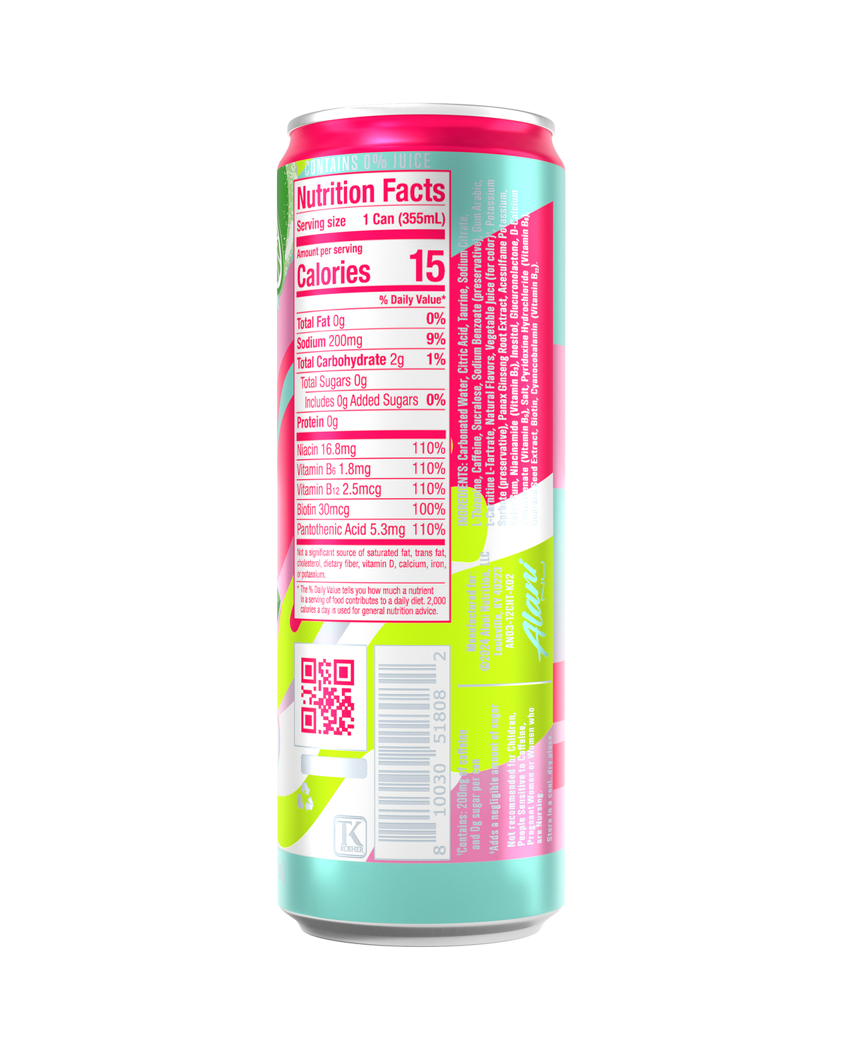 Alani Nu Energy Drink - Cherry Twist V6 - image 3