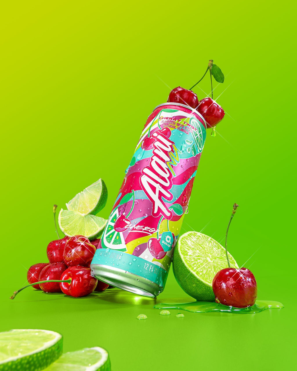 Alani Nu Energy Drink - Cherry Twist V6 - image 4