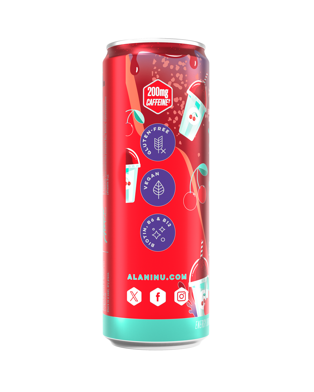 Alani Nu Energy Drink - Cherry Slush G0 - image 2