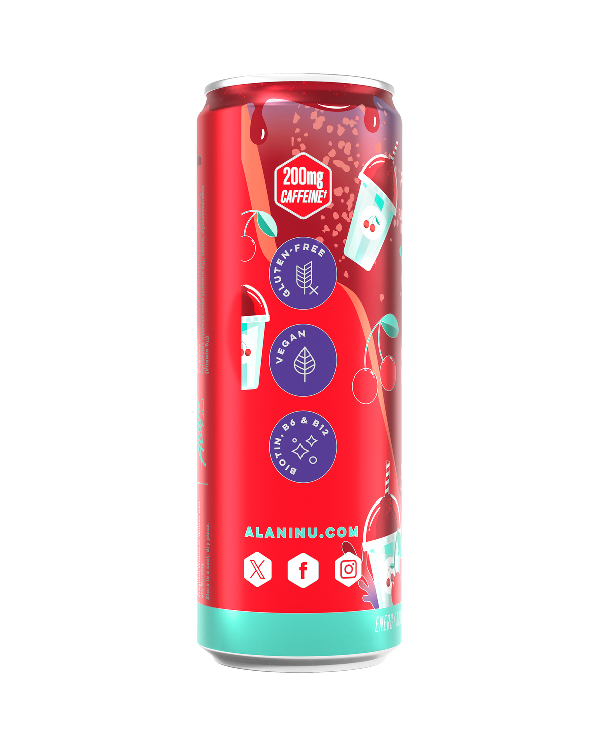 Alani Nu Energy Drink - Cherry Slush G0 - image 2