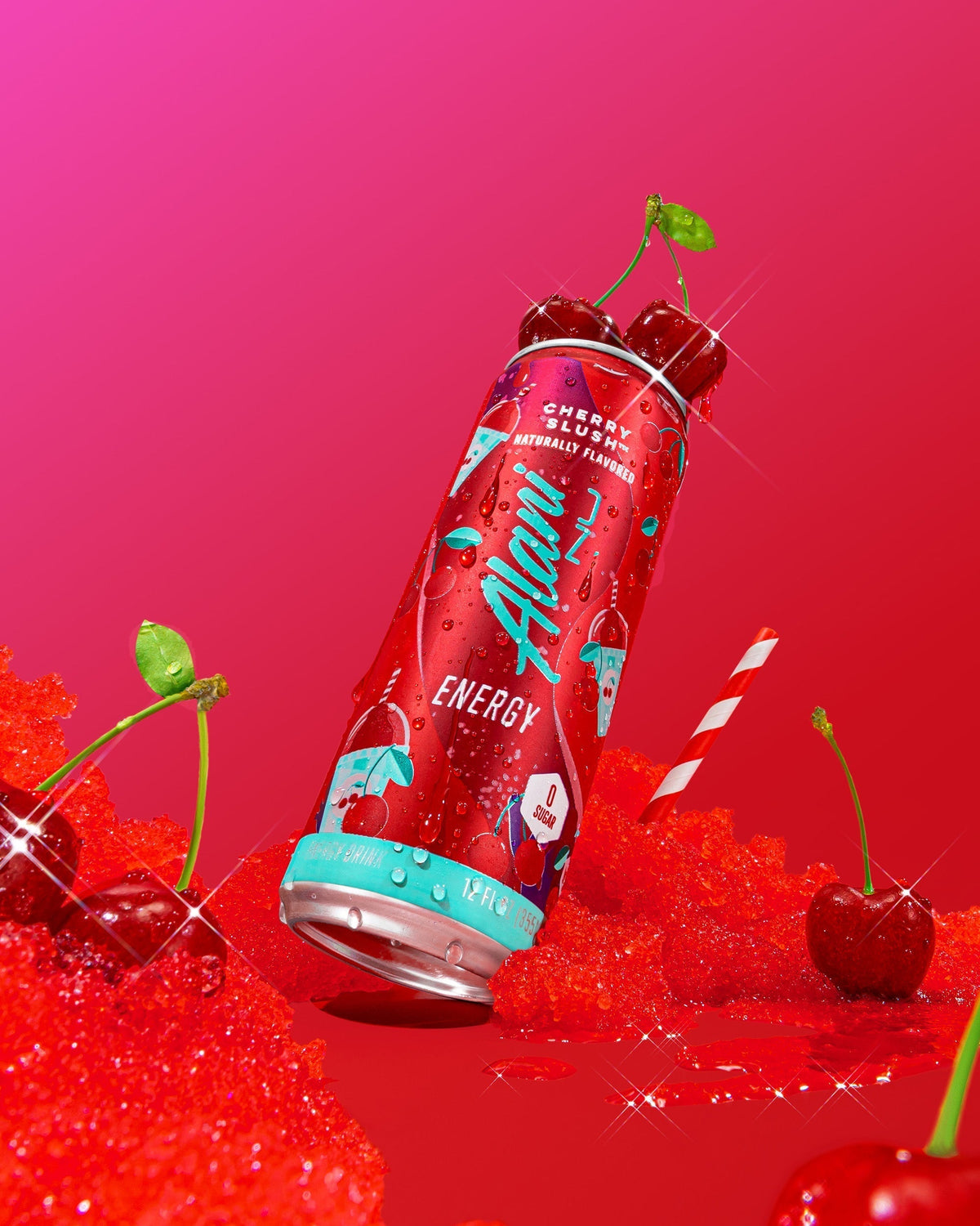 Alani Nu Energy Drink - Cherry Slush G0 - image 4