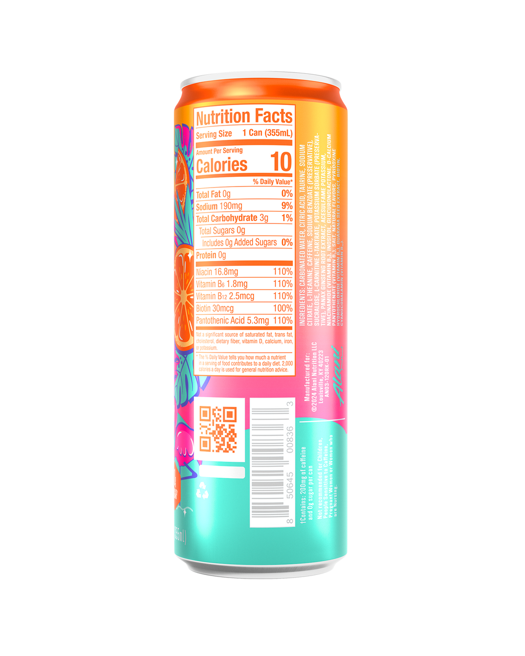 Alani Nu Energy Drink - Orange Kiss F3 - image 3