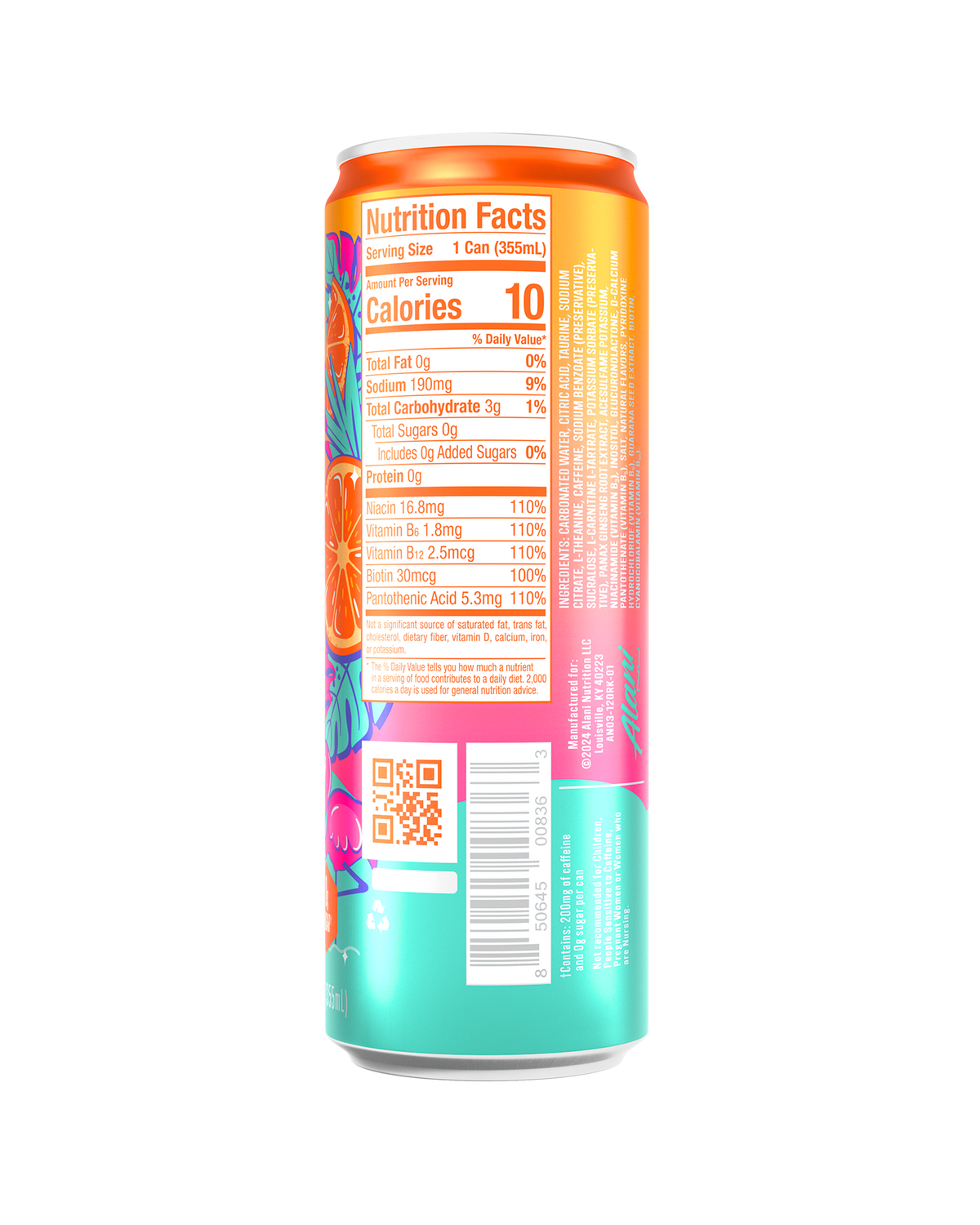 Alani Nu Energy Drink - Orange Kiss F3 - image 3