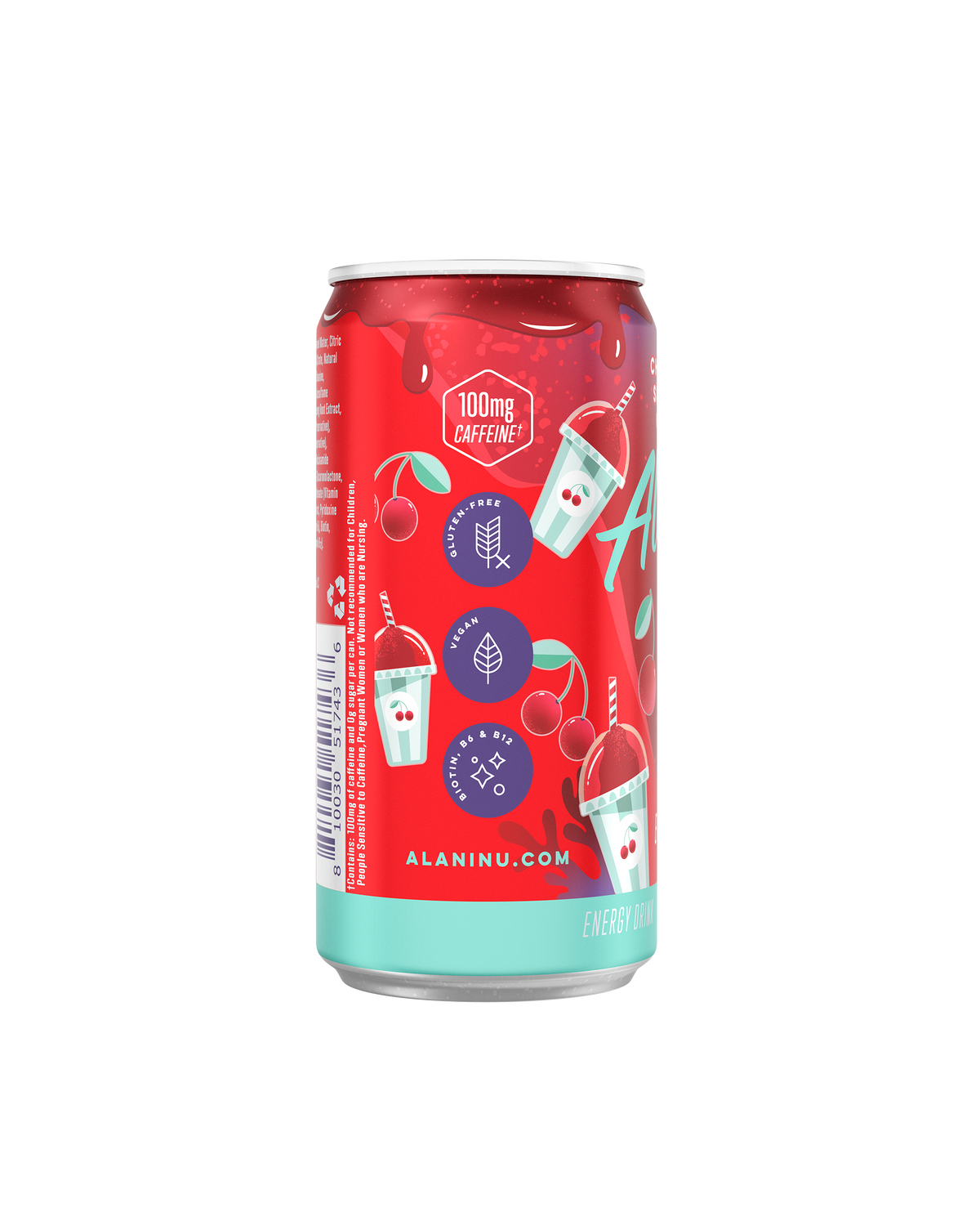 Alani Nu Mini Energy - Cherry Slush K2 - image 2