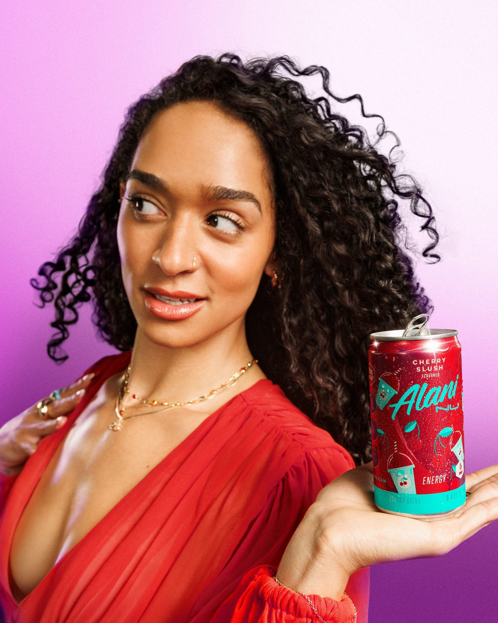 Alani Nu Mini Energy - Cherry Slush O8 - image 5