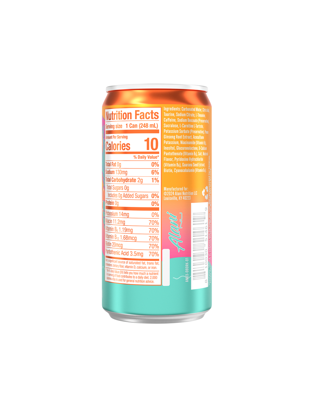 Alani Nu Mini Energy - Orange Kiss B5 - image 3