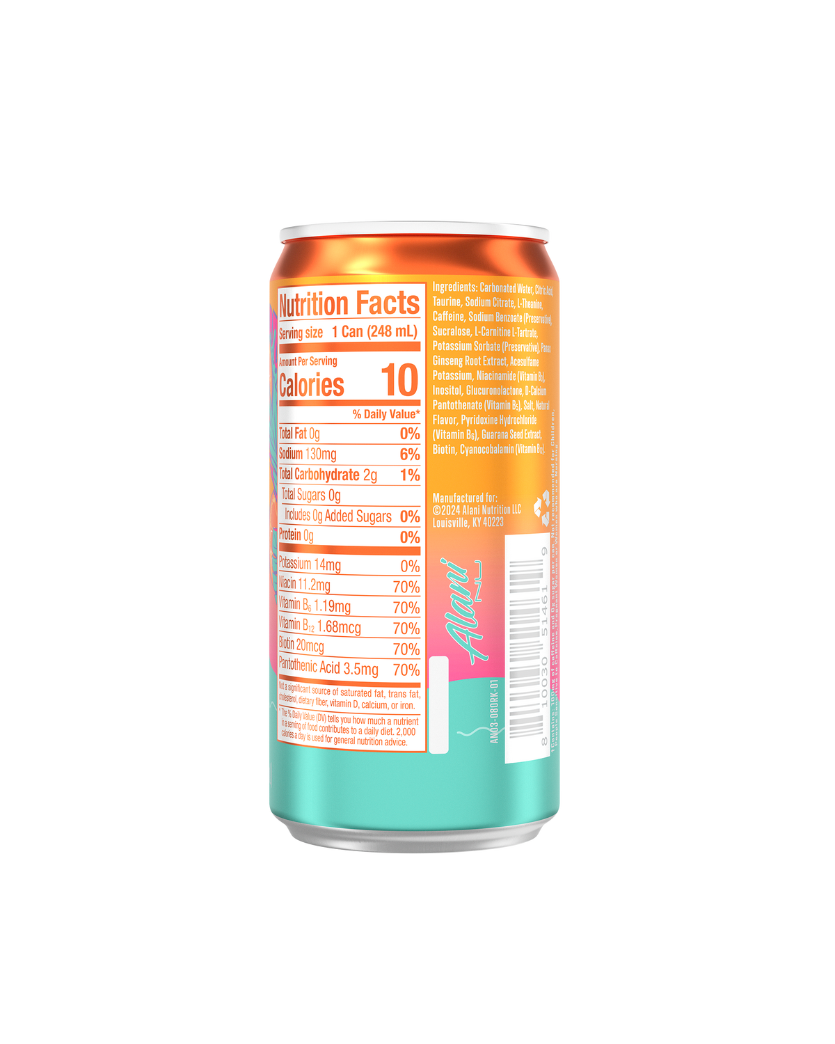 Alani Nu Mini Energy - Orange Kiss B5 - image 3